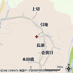 愛知県豊田市霧山町長瀬1周辺の地図