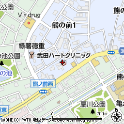武田ハートクリニック周辺の地図