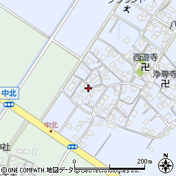 滋賀県野洲市北900周辺の地図