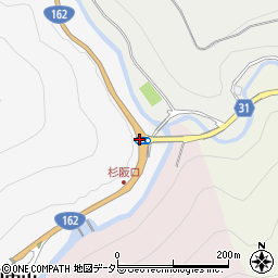 杉坂口周辺の地図