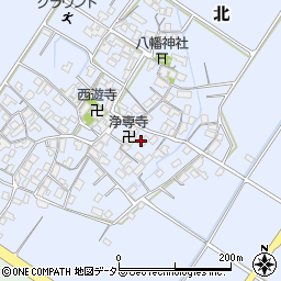 滋賀県野洲市北954周辺の地図