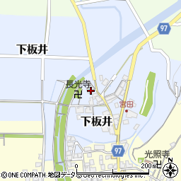 兵庫県丹波篠山市下板井415-1周辺の地図