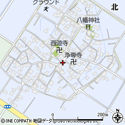 滋賀県野洲市北941周辺の地図