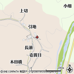 愛知県豊田市霧山町（壱貫目）周辺の地図