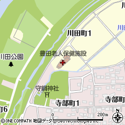 豊田老人保健施設周辺の地図