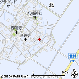滋賀県野洲市北762周辺の地図