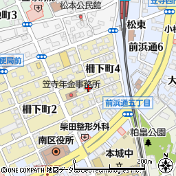 愛知県名古屋市南区柵下町3丁目24周辺の地図