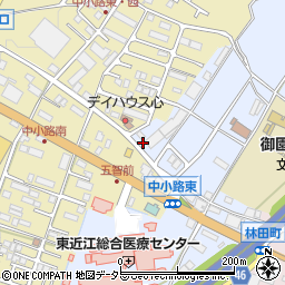 滋賀県東近江市五智町337周辺の地図