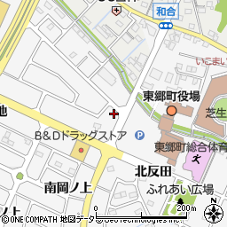 愛知県愛知郡東郷町春木橋際周辺の地図