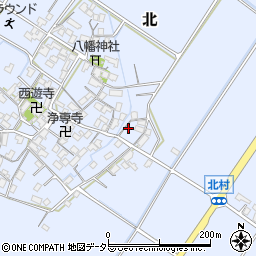 滋賀県野洲市北754周辺の地図