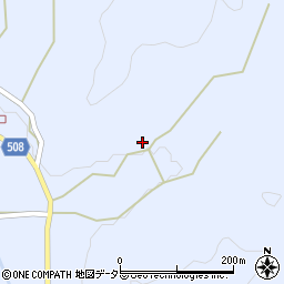 兵庫県丹波篠山市県守350周辺の地図