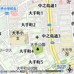 愛知県名古屋市港区大手町3丁目10周辺の地図