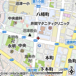 串ッ子周辺の地図