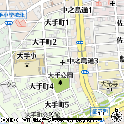 愛知県名古屋市港区大手町3丁目11周辺の地図