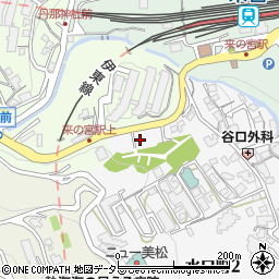 大松豆腐店周辺の地図