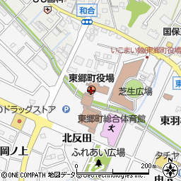 愛知県東郷町（愛知郡）周辺の地図