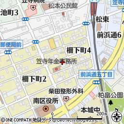 愛知県名古屋市南区柵下町3丁目22周辺の地図