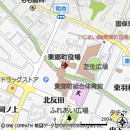 愛知県東郷町（愛知郡）春木（羽根穴）周辺の地図
