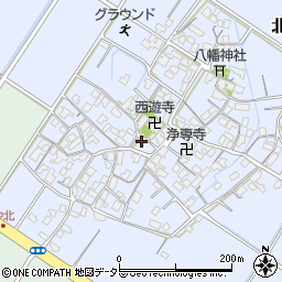 滋賀県野洲市北921周辺の地図
