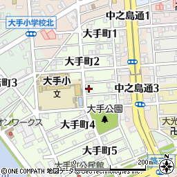 愛知県名古屋市港区大手町3丁目6周辺の地図