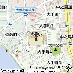 愛知県名古屋市港区大手町3丁目28周辺の地図
