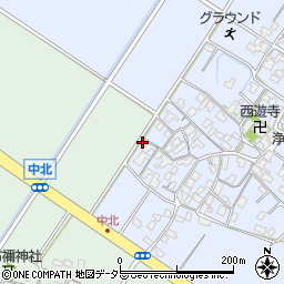 滋賀県野洲市北2351周辺の地図
