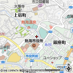 中田理容店周辺の地図