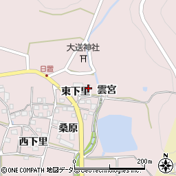 京都府南丹市八木町日置東下里3周辺の地図