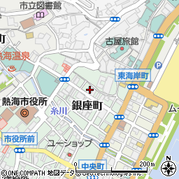 静岡中央銀行熱海支店 ＡＴＭ周辺の地図