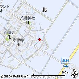 滋賀県野洲市北747周辺の地図