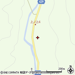 兵庫県宍粟市山崎町上ノ1308-2周辺の地図