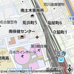 〒457-0832 愛知県名古屋市南区浜中町の地図