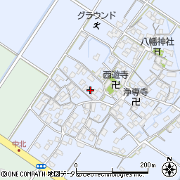 滋賀県野洲市北856周辺の地図