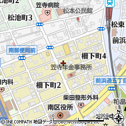 愛知県名古屋市南区柵下町3丁目11周辺の地図