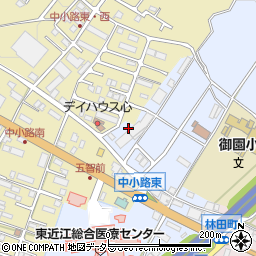 滋賀県東近江市五智町336周辺の地図