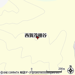 京都府京都市北区西賀茂栩谷周辺の地図