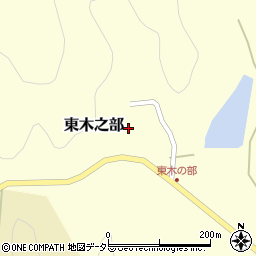 兵庫県丹波篠山市東木之部128周辺の地図