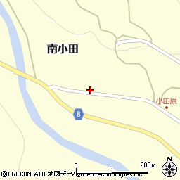 兵庫県神崎郡神河町南小田1218周辺の地図