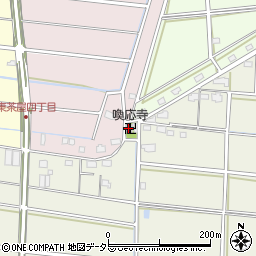 喚応寺周辺の地図