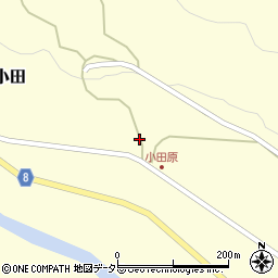 兵庫県神崎郡神河町南小田1024周辺の地図