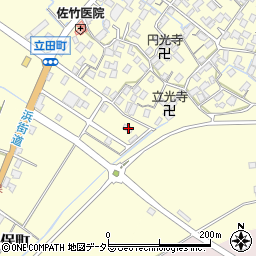 滋賀県守山市立田町2395周辺の地図