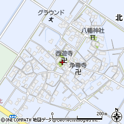 西遊寺周辺の地図