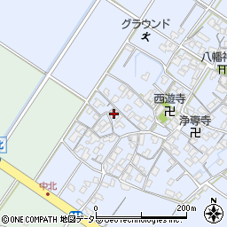 滋賀県野洲市北879周辺の地図
