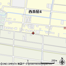愛知県名古屋市港区西茶屋4丁目182周辺の地図