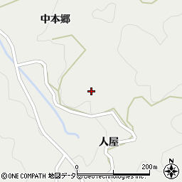愛知県豊田市葛沢町上本郷周辺の地図