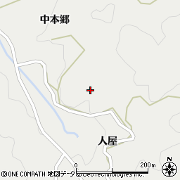 愛知県豊田市葛沢町（上本郷）周辺の地図