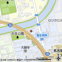 株式会社泉製作所　大江第二工場周辺の地図