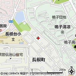 愛知県名古屋市緑区長根町121-3周辺の地図
