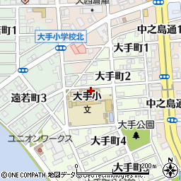 愛知県名古屋市港区大手町3丁目42周辺の地図