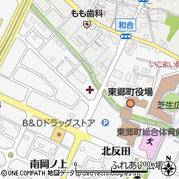 ＪＡあいち尾東東郷周辺の地図